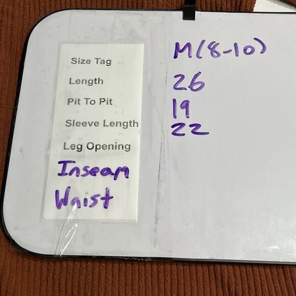 Nike ACG Corduroy Button Down Shirt Womens Size Medium Burnt Orange - Picture 8 of 8